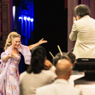 A Night of Opera with Dudamel - Hollywood Bowl. Photo: Timothy Norris, provided courtesy of the LA Phil