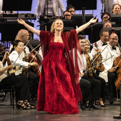 A Night of Opera with Dudamel - Hollywood Bowl. Photo: Timothy Norris, provided courtesy of the LA Phil