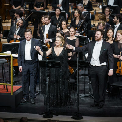 New Year’s Concert in Berlin with Mauro Peter and Maestro Christian Thielemann. Photo: Stephan Rabold